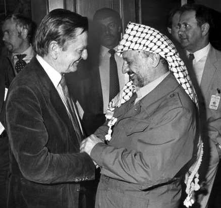 Palme och Arafat