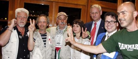 Bildt och Ship to Gaza